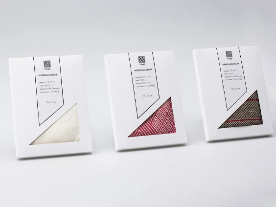 White Linen Boxes